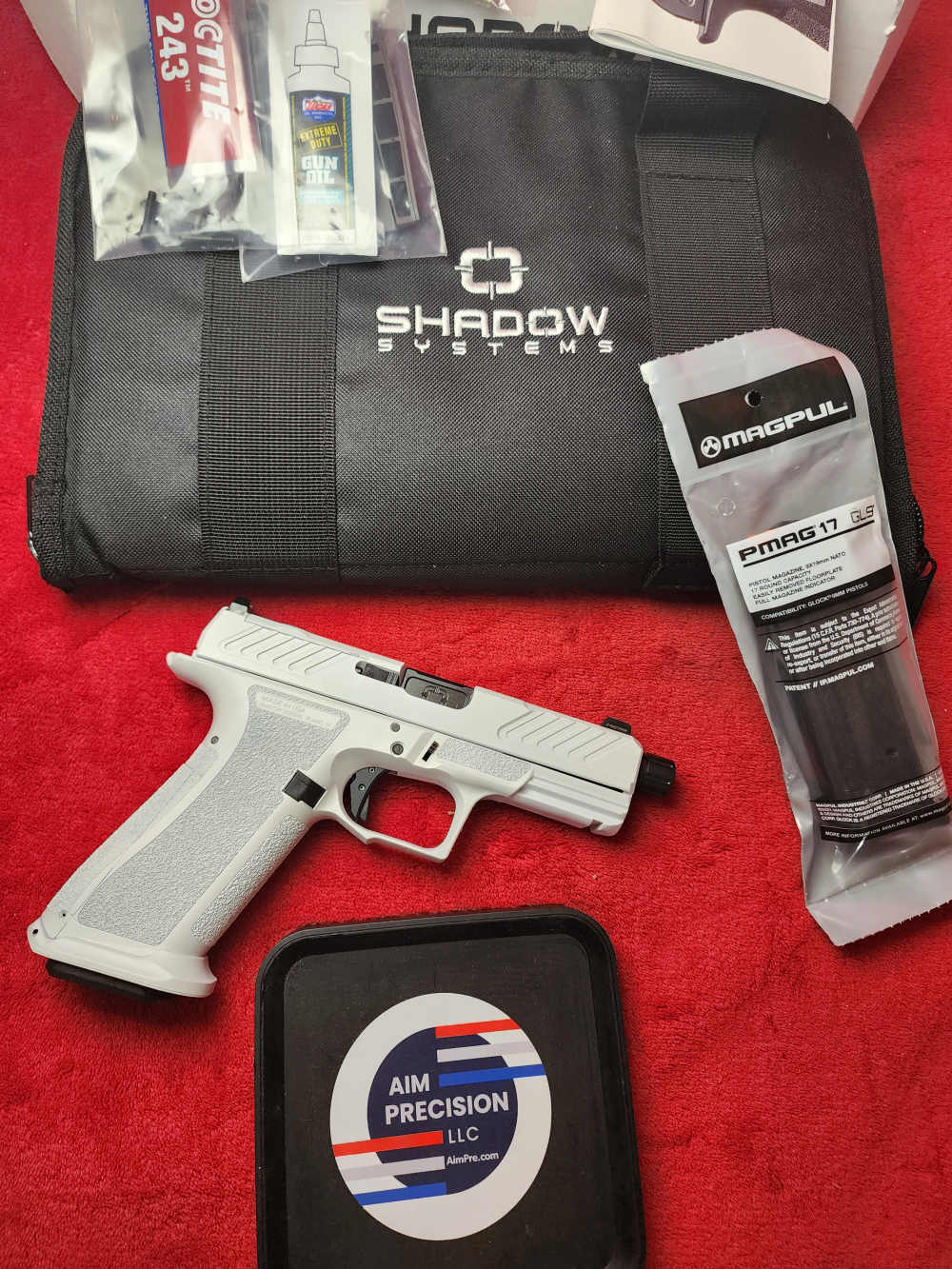 SHADOW SYSTEMS XR920 COMBAT WHITE CERAKOTE THREADED 9MM 17+1 2MAGS 5.5 -img-1