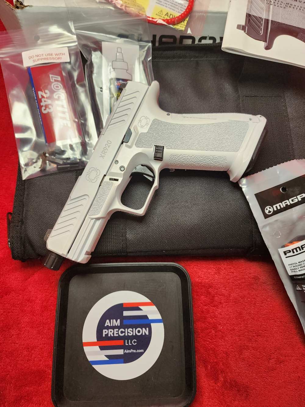 SHADOW SYSTEMS XR920 COMBAT WHITE CERAKOTE THREADED 9MM 17+1 2MAGS 5.5 -img-3