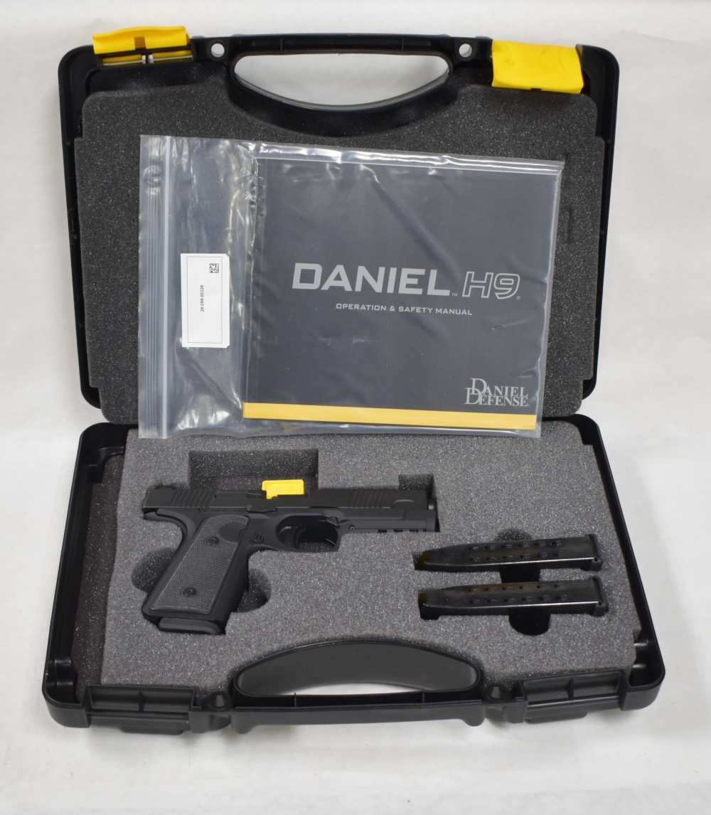 DANIEL DEFENSE DANIEL H9 9mm 50-179-10084-006 LNIB 3-15RND MAGS PENNY SALE-img-13