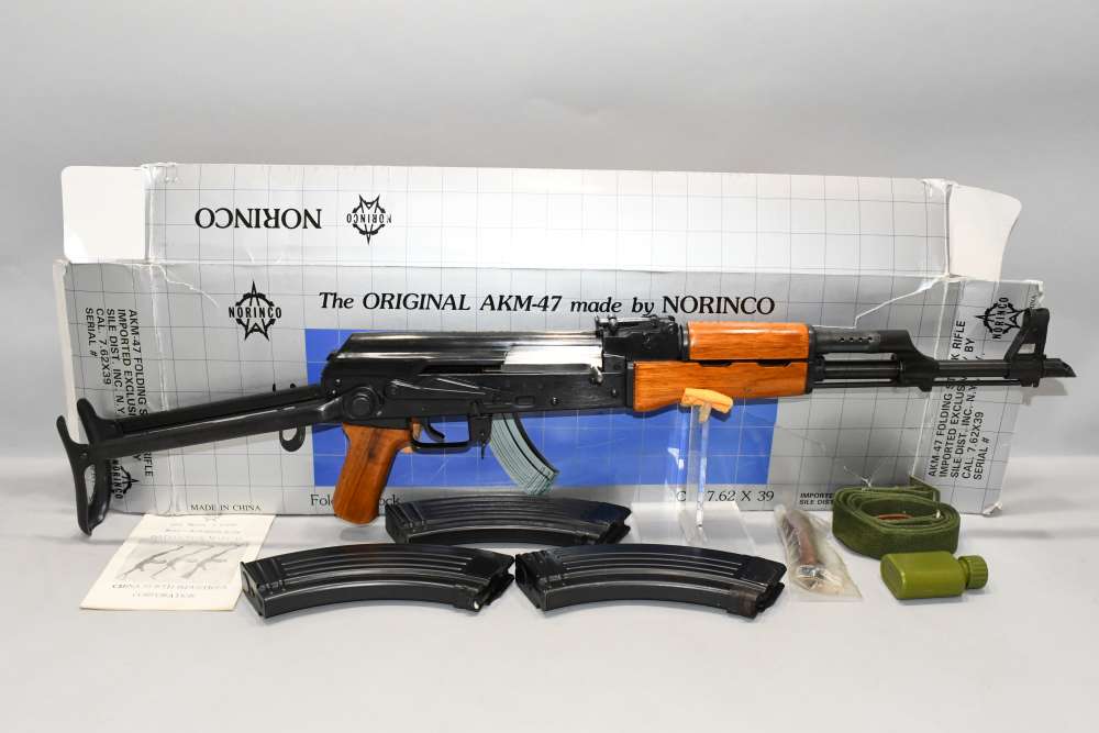 Excellent Chinese Norinco 56S-1 Semi Auto Under Folder AK 7.62x39 W Box-img-0