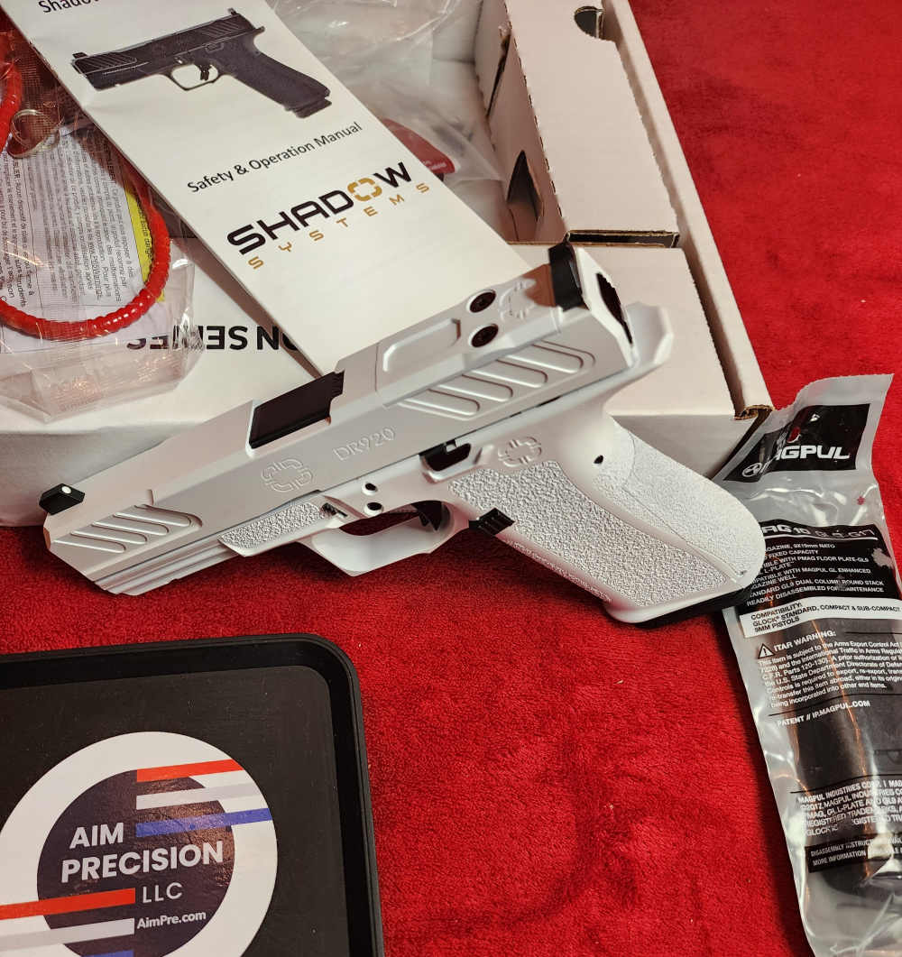 SHADOW SYSTEMS DR920 FOUNDATION WHITE CERAKOTE SLD OPTIC HGA 9MM 4.5IN -img-3