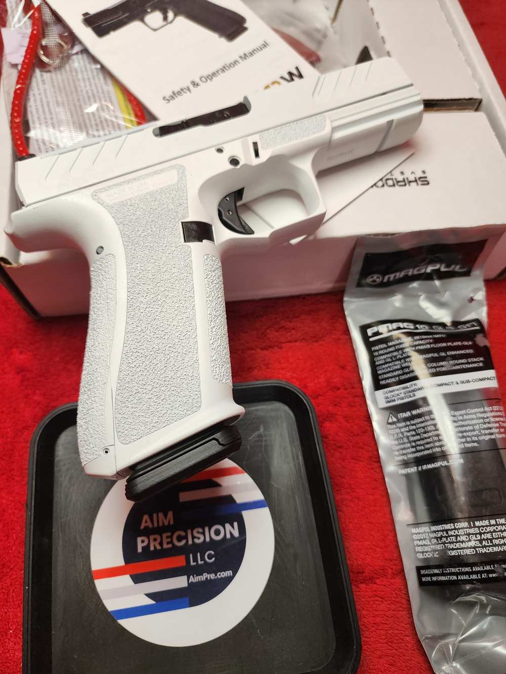SHADOW SYSTEMS DR920 FOUNDATION WHITE CERAKOTE SLD OPTIC HGA 9MM 4.5IN -img-5