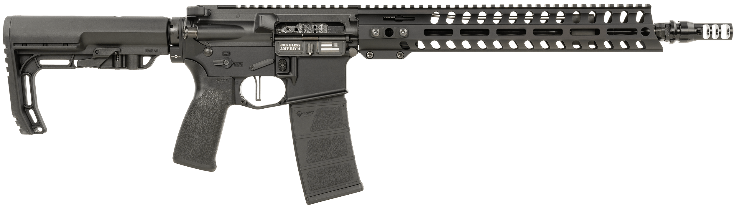 Patriot Ordnance Factory 02045 Minuteman 5.56x45mm NATO 30+1 13.75" Black S-img-0