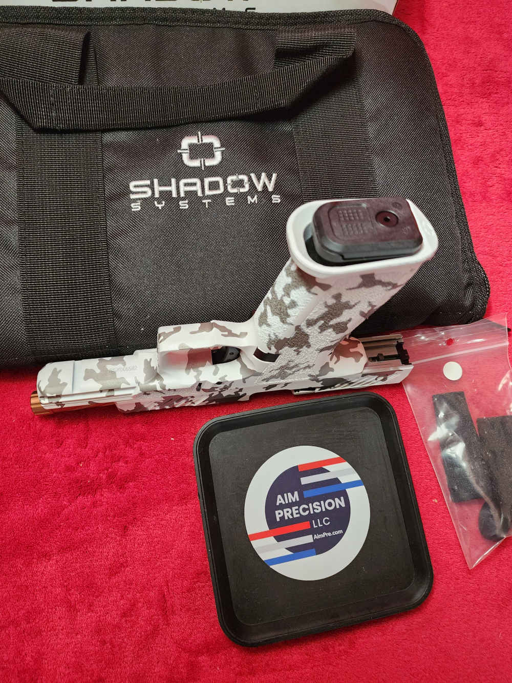 Shadow Systems DR920 WHITE GRAY CAMO CERAKOTE COMBAT SLIDE BRONZE BBL-img-10