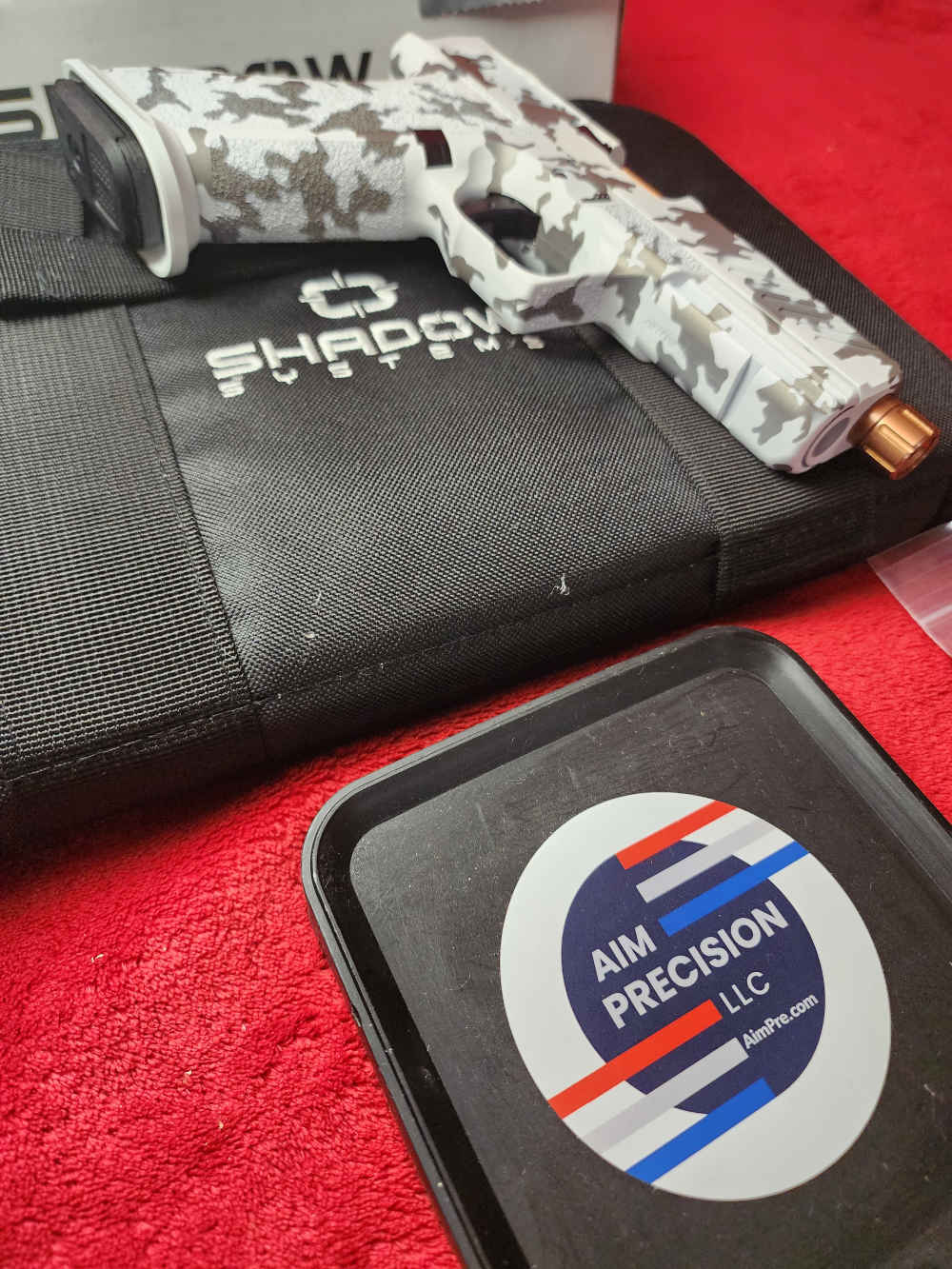 Shadow Systems DR920 WHITE GRAY CAMO CERAKOTE COMBAT SLIDE BRONZE BBL-img-4