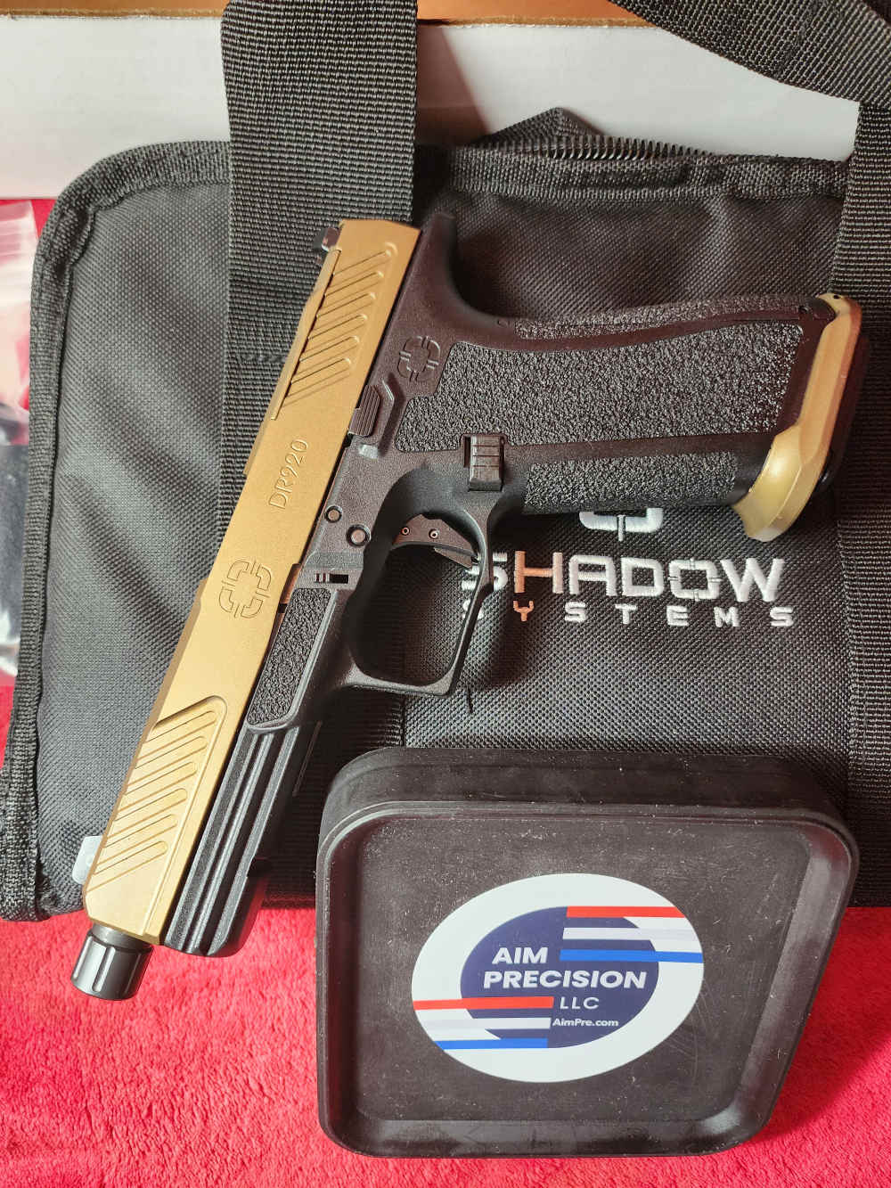 Shadow Systems BRONZE CERAKOTE DR920 Combat Threaded Barrel Optics Ready 5"-img-6