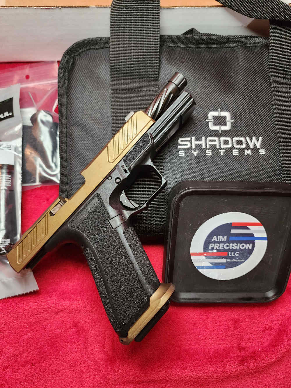 Shadow Systems BRONZE CERAKOTE DR920 Combat Threaded Barrel Optics Ready 5"-img-8