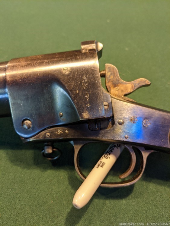 WW1 British Proofed Lend Lease H&R 1.5 (37mm) Flare launcher WW2 Rare -img-7