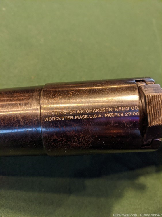 WW1 British Proofed Lend Lease H&R 1.5 (37mm) Flare launcher WW2 Rare -img-1