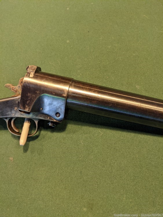 WW1 British Proofed Lend Lease H&R 1.5 (37mm) Flare launcher WW2 Rare -img-4