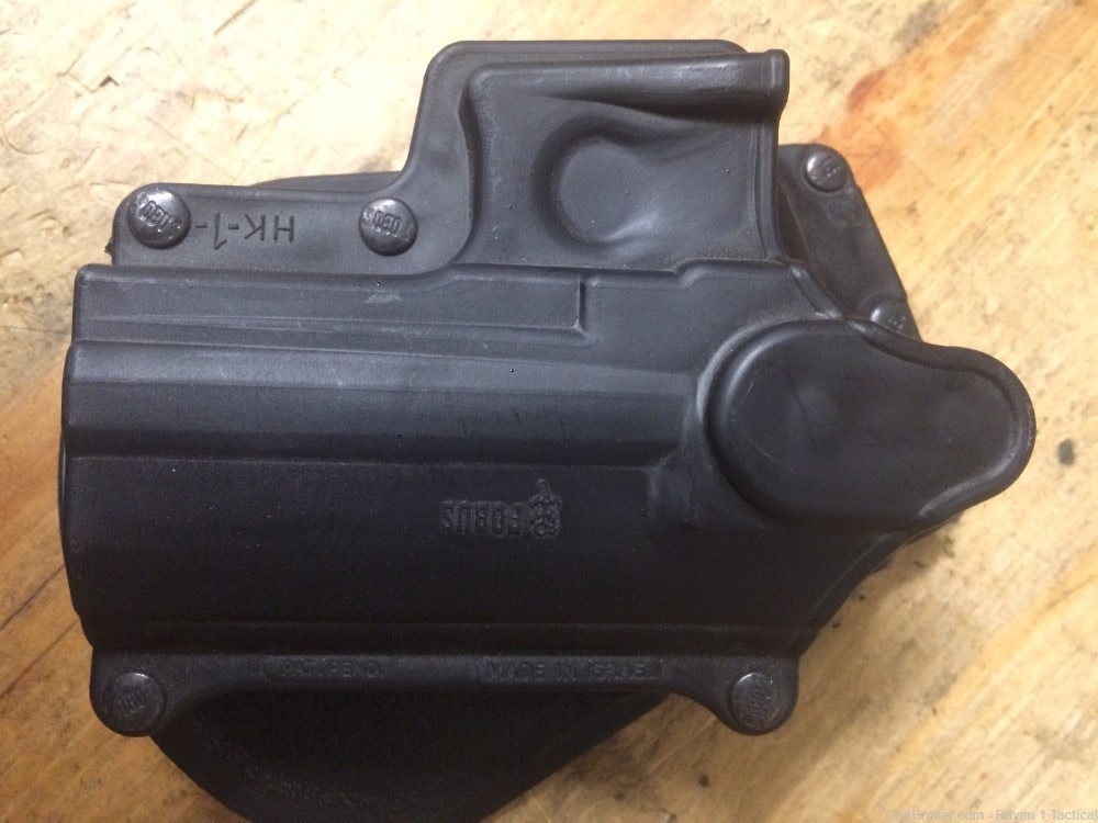 Fobus HK1 Paddle Holster H&K USP Comp 9, 40 Cal, 45 Cal/Taurus PT11, PT140,-img-0