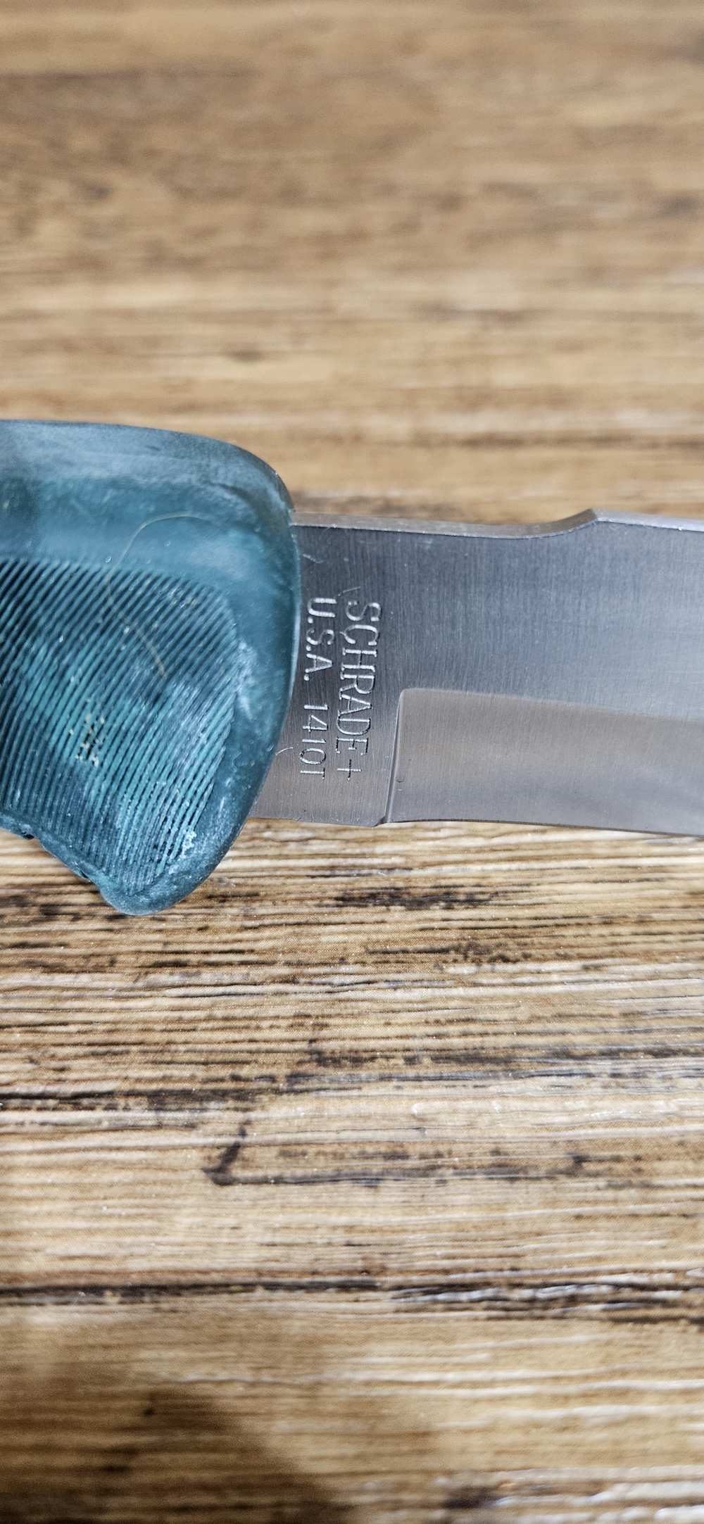 Schrade Old Timer USA 1410T "OUTFITTER" Hunting Knife w/ Sheath (OT1)-img-3