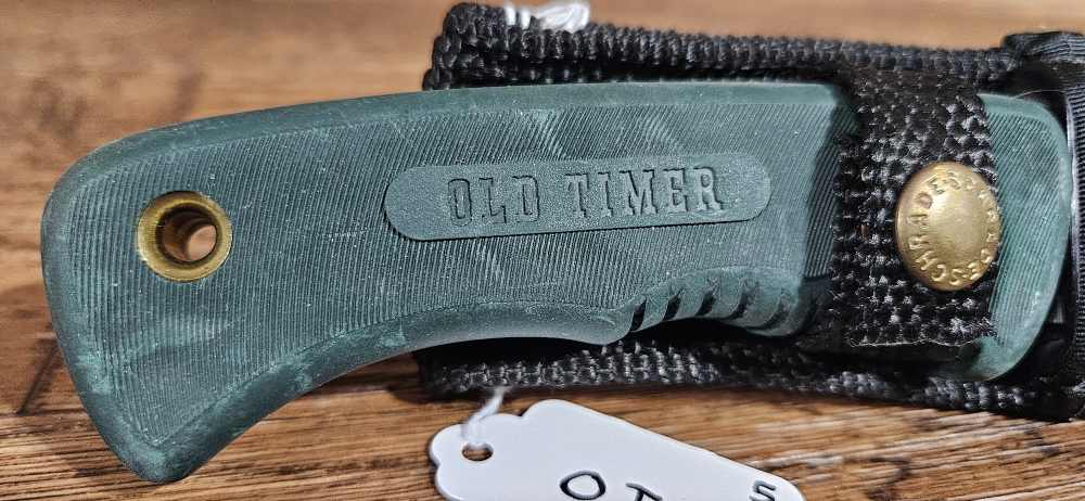 Schrade Old Timer USA 1410T "OUTFITTER" Hunting Knife w/ Sheath (OT1)-img-1