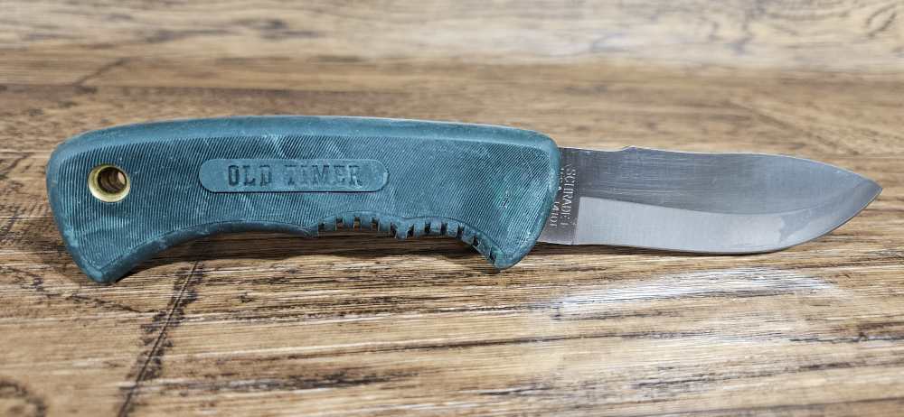 Schrade Old Timer USA 1410T "OUTFITTER" Hunting Knife w/ Sheath (OT1)-img-2
