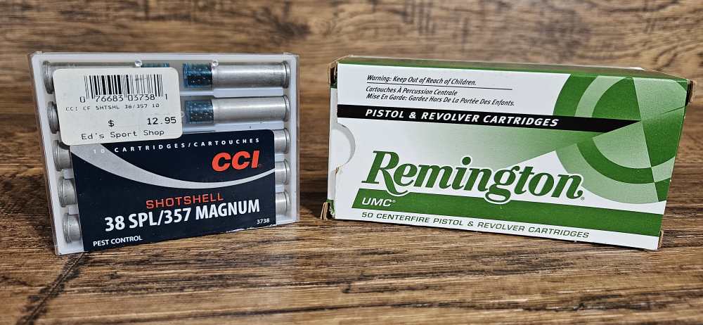 Remington & CCI .38 Special FMJ / Shotshell 60 Round Lot-img-0