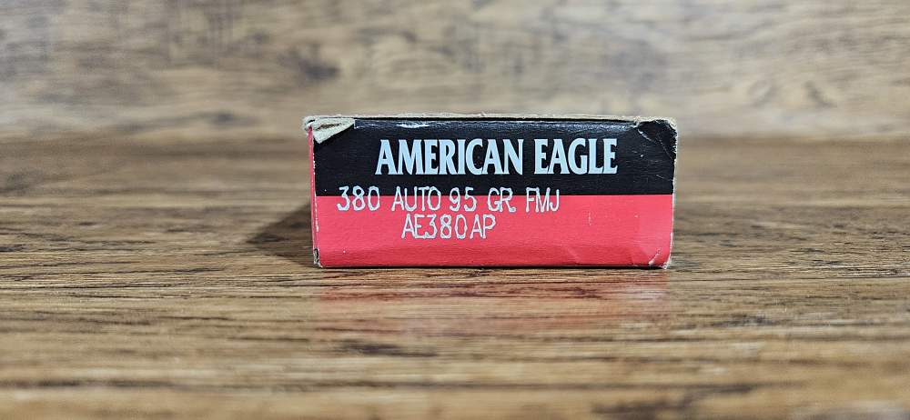  Hornady Custom™ 90gr XTP & American Eagle 95gr FMJ .380 Auto 75 Rds.-img-2