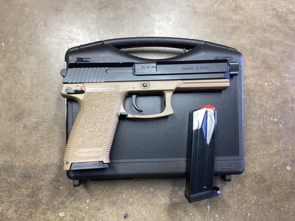 NIB Heckler & Koch Mark 23 FDE .45 ACP Semi Auto DA/SA HK MK23 -img-0
