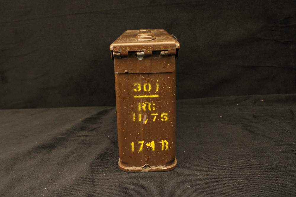 160 Rds British 7.62x51 NATO Linked Ball L2A2 Ammo in Original RG Can-img-1