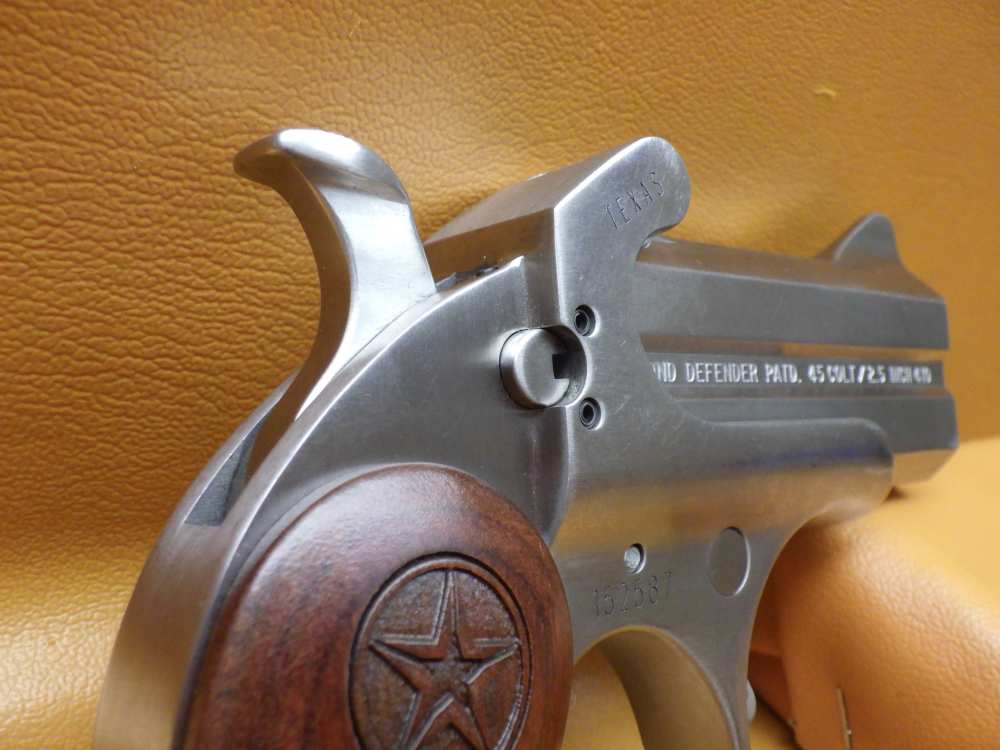 Bond Arms Defender .45 Colt/.410 2.5" & 3" Bbls w/ Trigger Guard Fac. Case-img-4