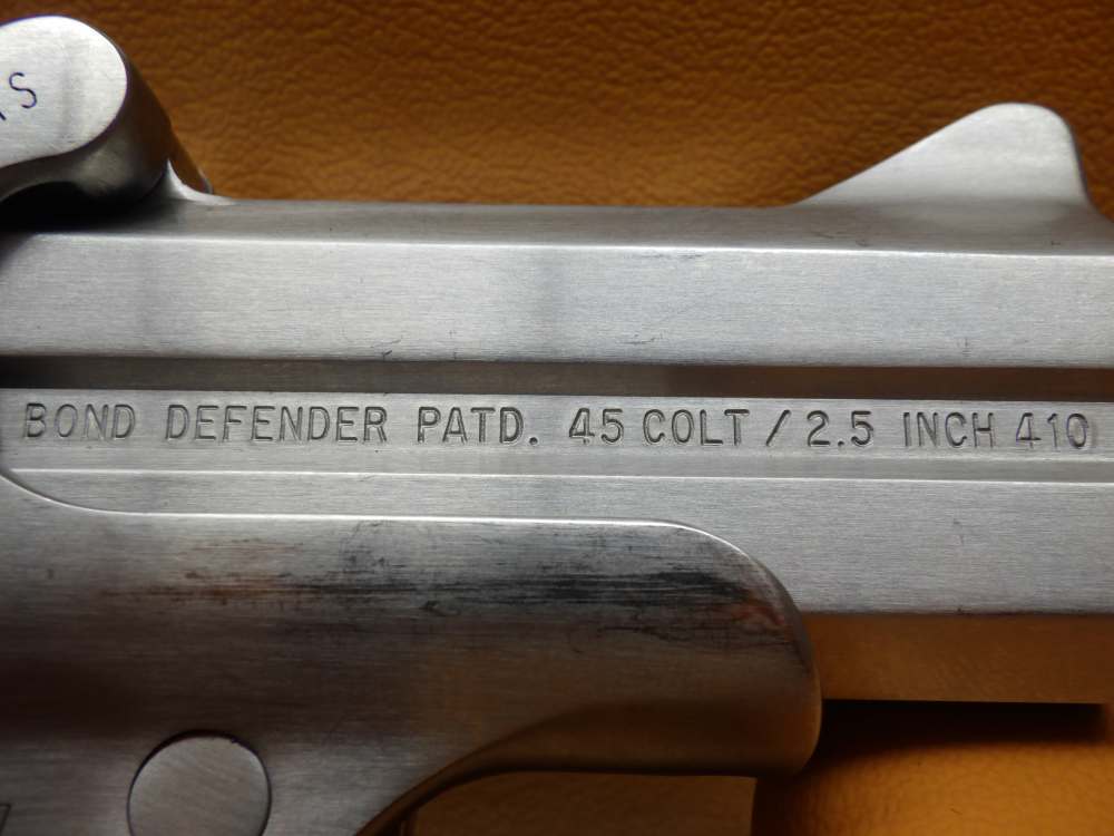 Bond Arms Defender .45 Colt/.410 2.5" & 3" Bbls w/ Trigger Guard Fac. Case-img-7