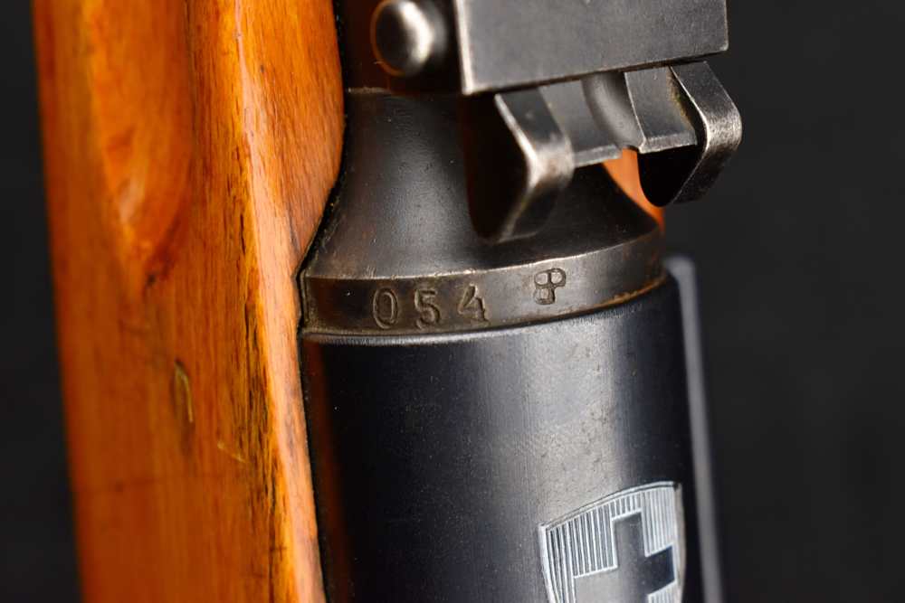 1947 Swiss K31 Schmidt-Rubin All Matching Original Troop Tag 7.5X55 -img-24