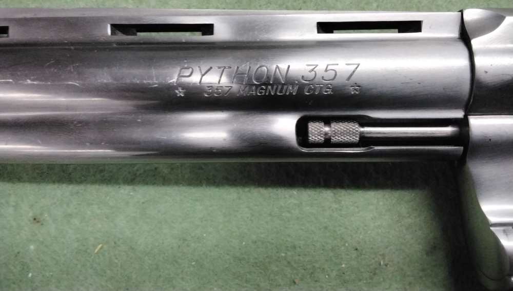 Colt Python .357 Magnum 6" Stainless Revolver SN K89866 90%+ Orig Box-img-19