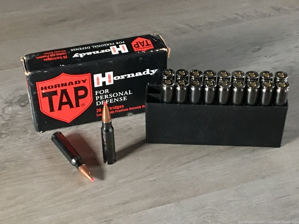 Hornady 308 Win. 168 grain TAP FPD 20 Cartridge-img-0