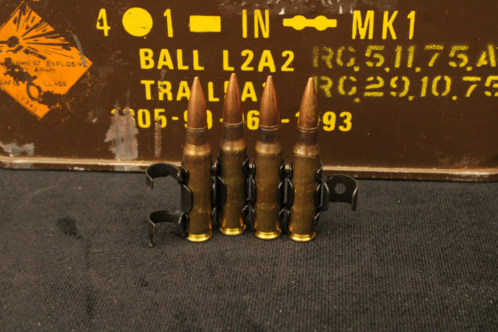 160 Rds British 7.62x51 NATO Linked Ball L2A2 Ammo in Original RG Can-img-5