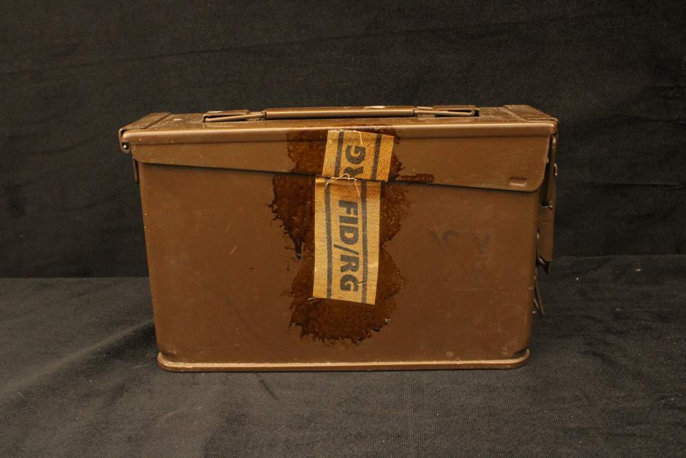 160 Rds British 7.62x51 NATO Linked Ball L2A2 Ammo in Original RG Can-img-3