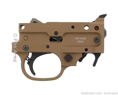 Pike Arms® Billet Trigger Assembly For 10/22® 2.5 LB Match Grade-img-0