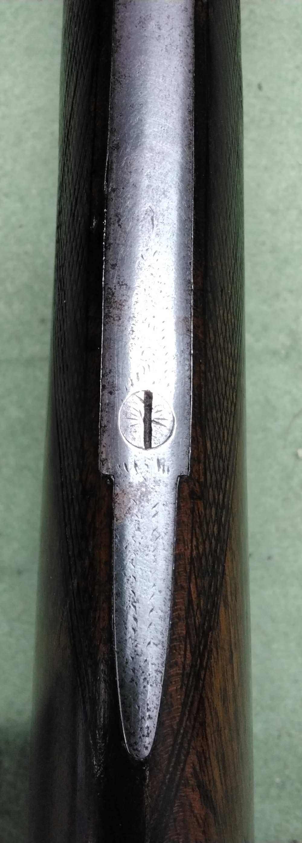 J. Manton SxS 12ga Damascus Hammer Shotgun 30" IC/IM Chokes Nice Patina-img-12