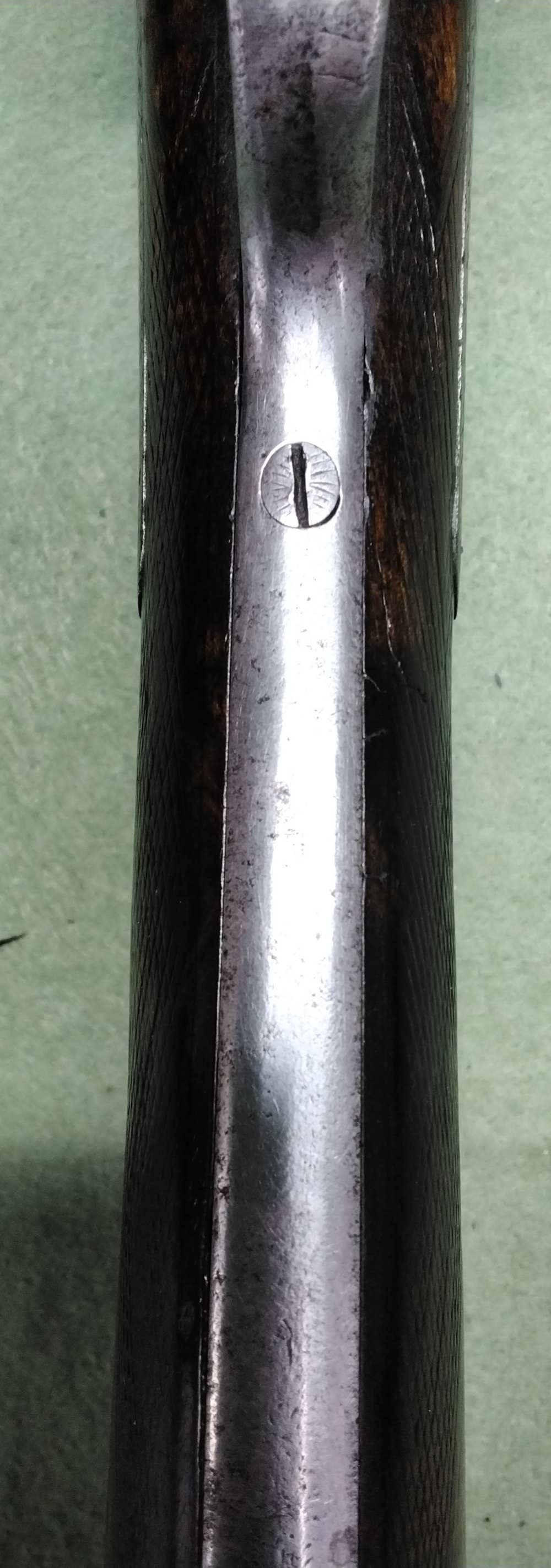 J. Manton SxS 12ga Damascus Hammer Shotgun 30" IC/IM Chokes Nice Patina-img-13