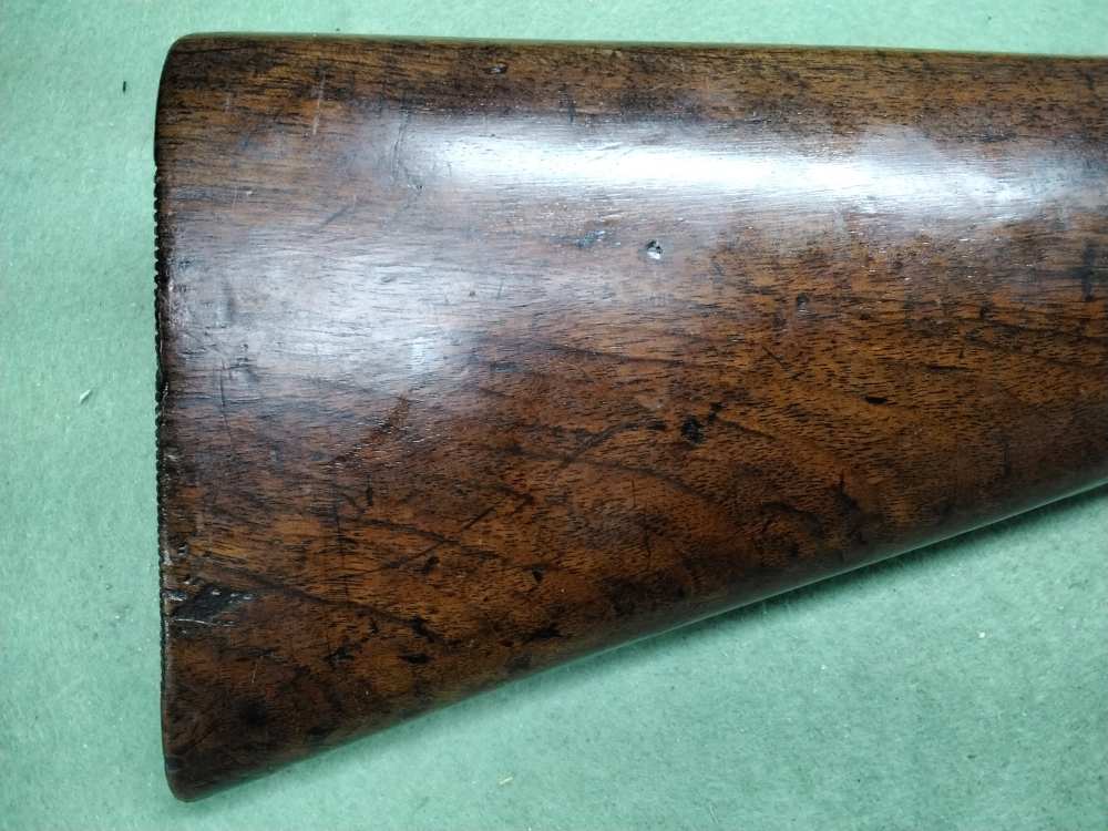 J. Manton SxS 12ga Damascus Hammer Shotgun 30" IC/IM Chokes Nice Patina-img-3