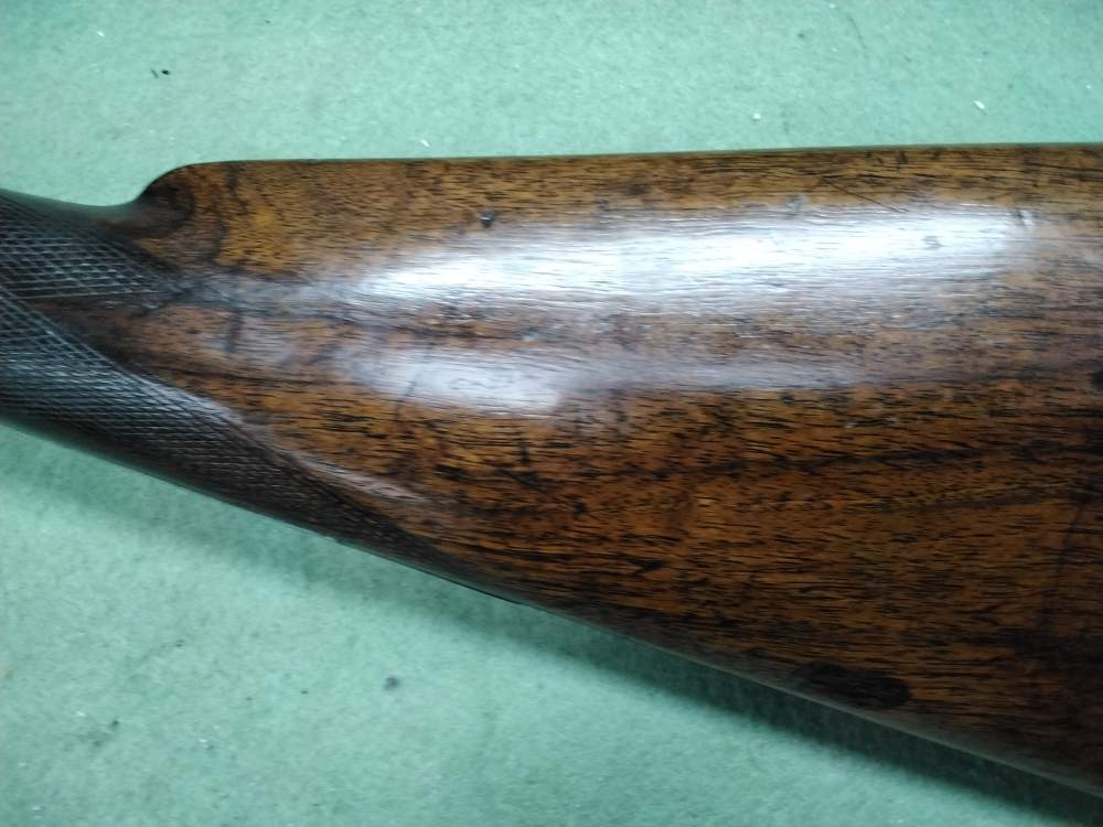 J. Manton SxS 12ga Damascus Hammer Shotgun 30" IC/IM Chokes Nice Patina-img-19