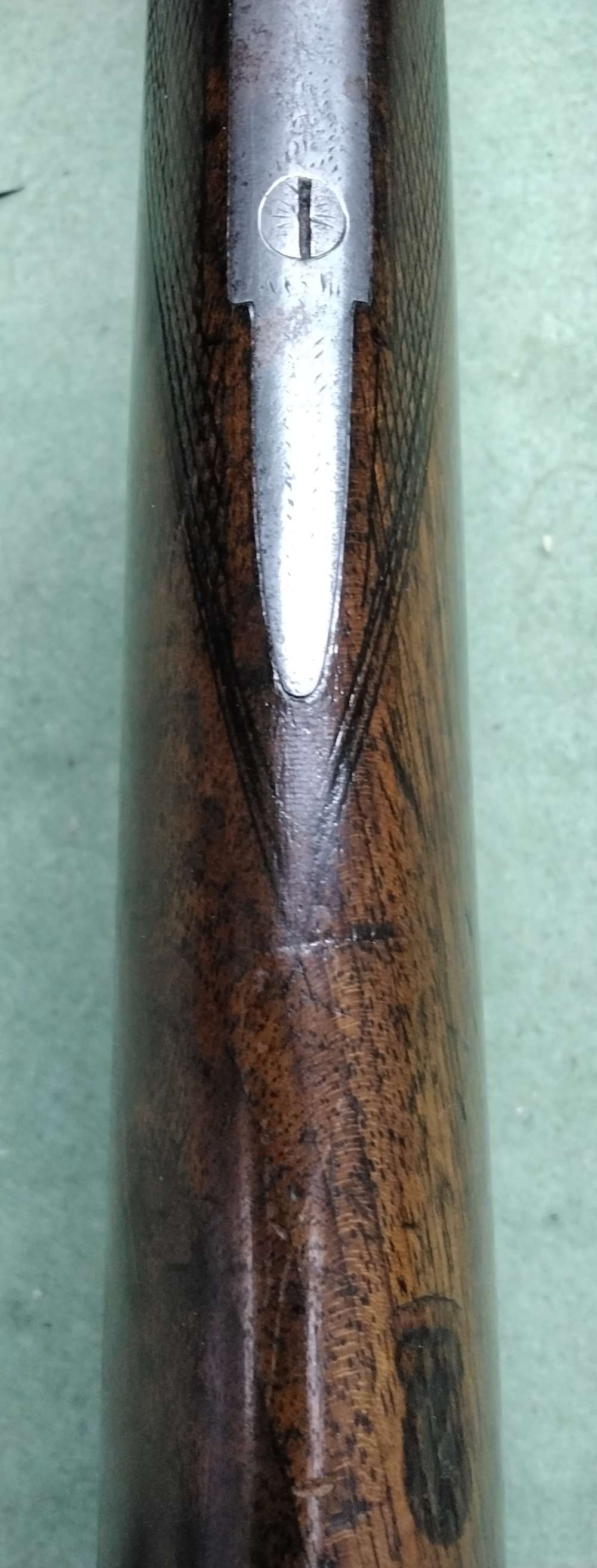 J. Manton SxS 12ga Damascus Hammer Shotgun 30" IC/IM Chokes Nice Patina-img-11