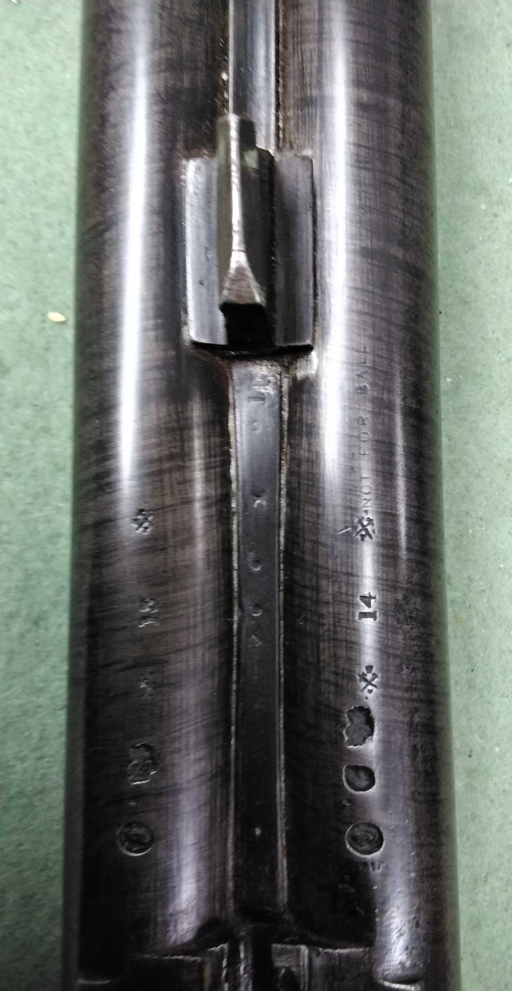 J. Manton SxS 12ga Damascus Hammer Shotgun 30" IC/IM Chokes Nice Patina-img-41