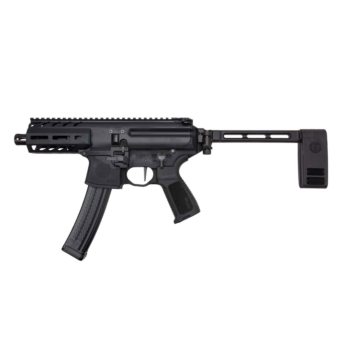 SIG SAUER MPX K 9mm 4.5in 35rd PCB Folding Brace Black Pistol PMPX-4B-9-35-img-2