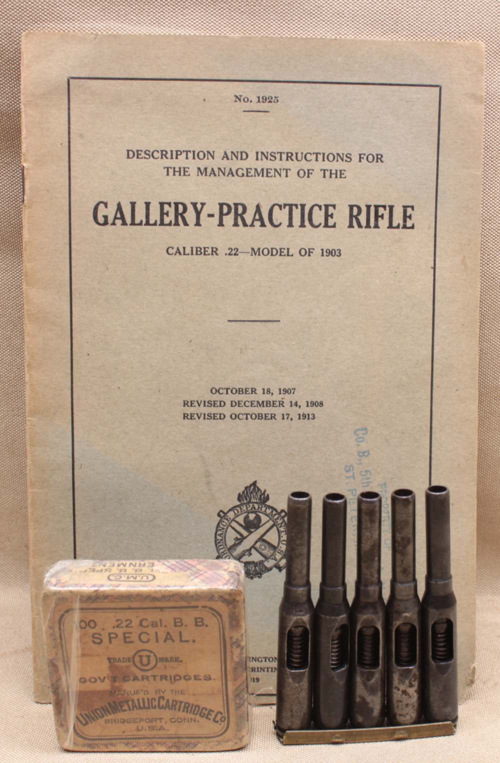 Hoffer-Thompson Grouping for the Springfield 1903 .22 Caliber Rifles-img-0