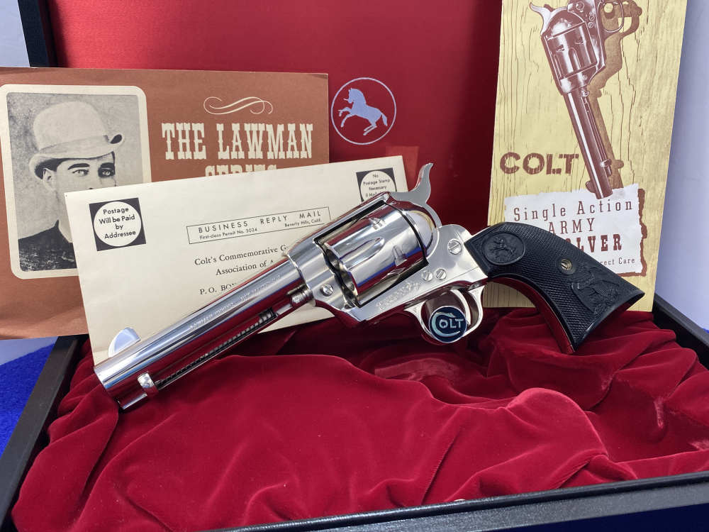 1967 Colt Single Action Army .45C *LIMITED LAWMAN SERIES - BAT MASTERSON*-img-55