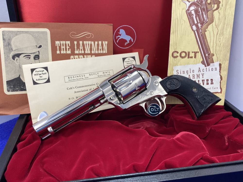 1967 Colt Single Action Army .45C *LIMITED LAWMAN SERIES - BAT MASTERSON*-img-3