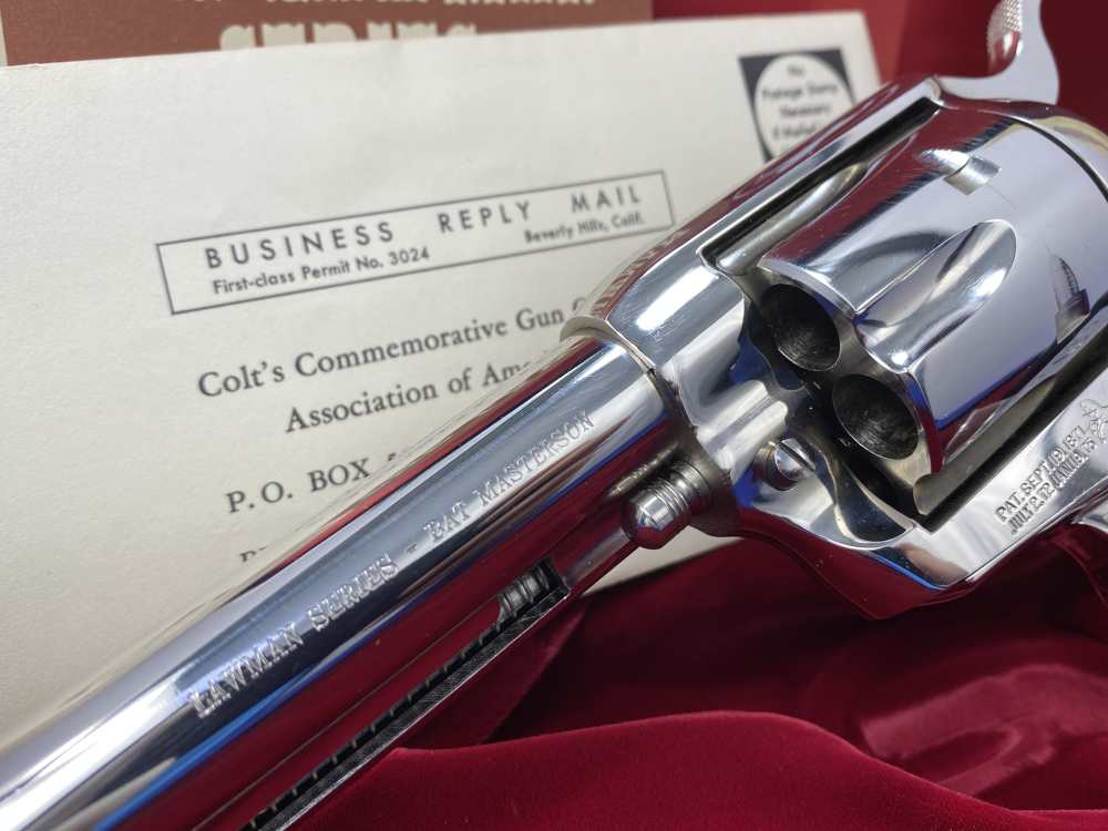 1967 Colt Single Action Army .45C *LIMITED LAWMAN SERIES - BAT MASTERSON*-img-12