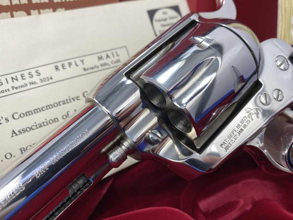 1967 Colt Single Action Army .45C *LIMITED LAWMAN SERIES - BAT MASTERSON*-img-8