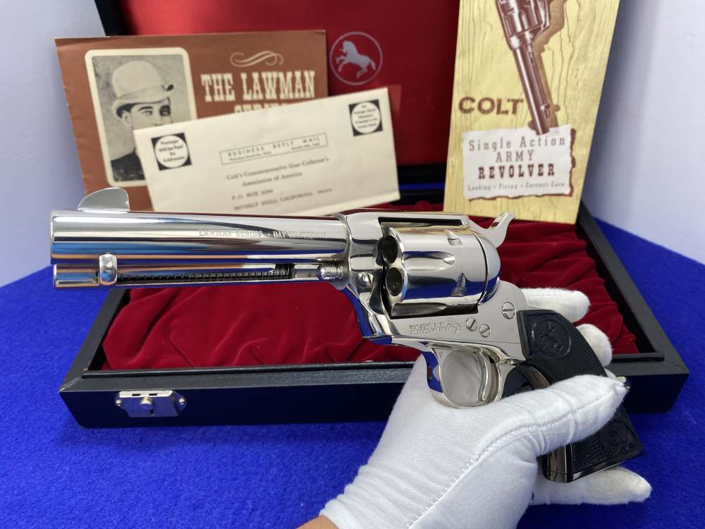 1967 Colt Single Action Army .45C *LIMITED LAWMAN SERIES - BAT MASTERSON*-img-50