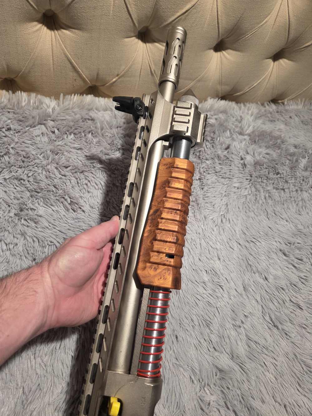 Just In! NIB Emperor Arms Duke III Ultra 12GA, Marine. Pistol Grip Also-img-10