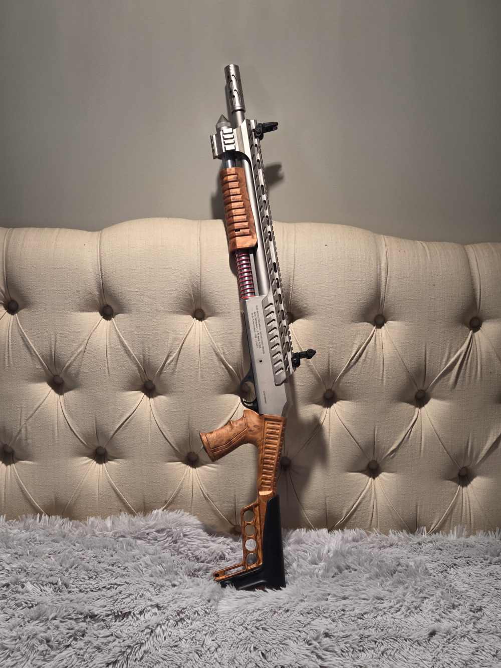Just In! NIB Emperor Arms Duke III Ultra 12GA, Marine. Pistol Grip Also-img-2