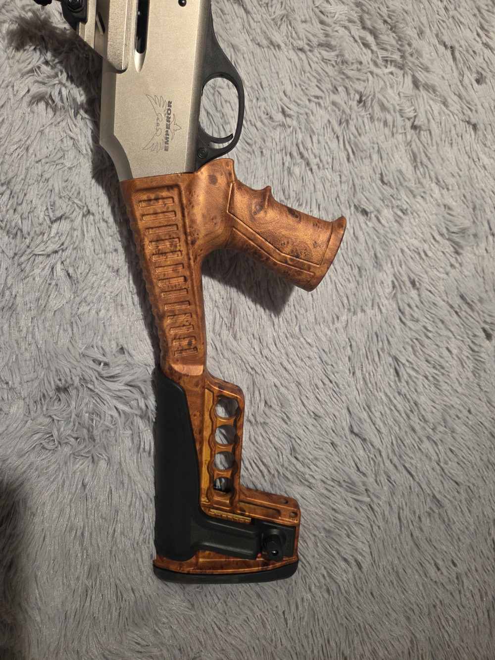 Just In! NIB Emperor Arms Duke III Ultra 12GA, Marine. Pistol Grip Also-img-8