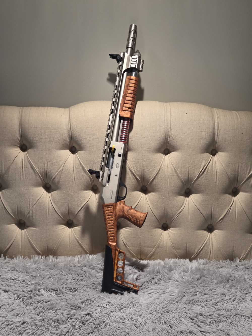Just In! NIB Emperor Arms Duke III Ultra 12GA, Marine. Pistol Grip Also-img-0
