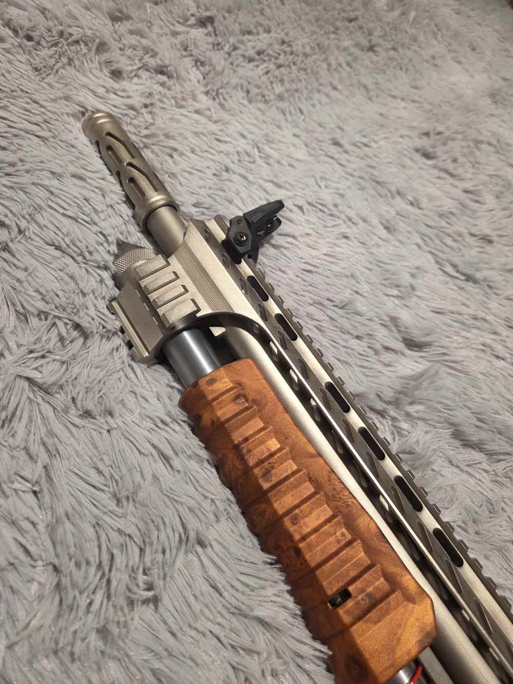 Just In! NIB Emperor Arms Duke III Ultra 12GA, Marine. Pistol Grip Also-img-3
