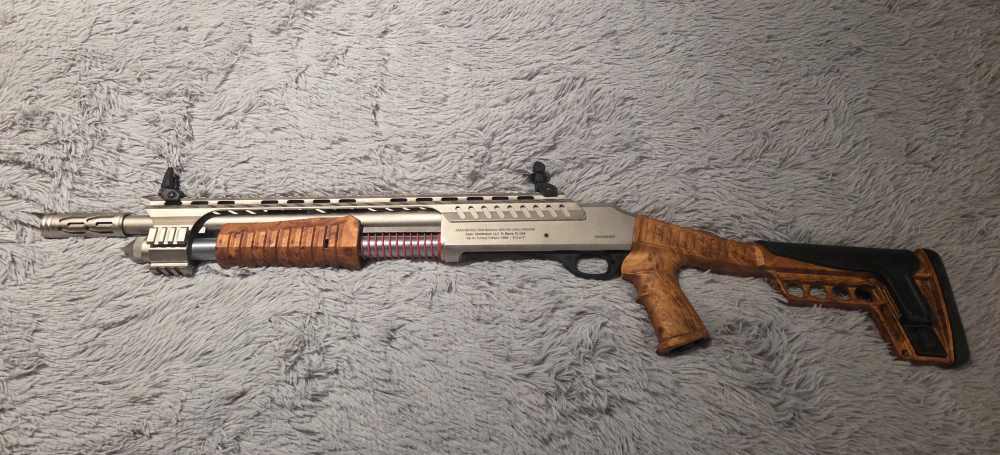 Just In! NIB Emperor Arms Duke III Ultra 12GA, Marine. Pistol Grip Also-img-4