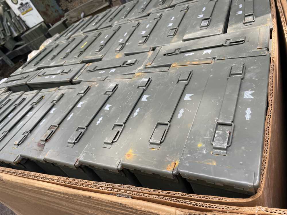 220 Ammo cans 30 CALIBER, 308,30/06, M1Garand enblocs clips-img-0